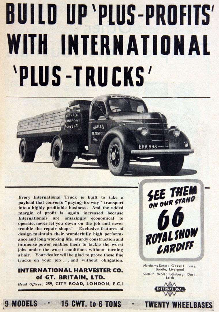 1938 International Harvester Ad