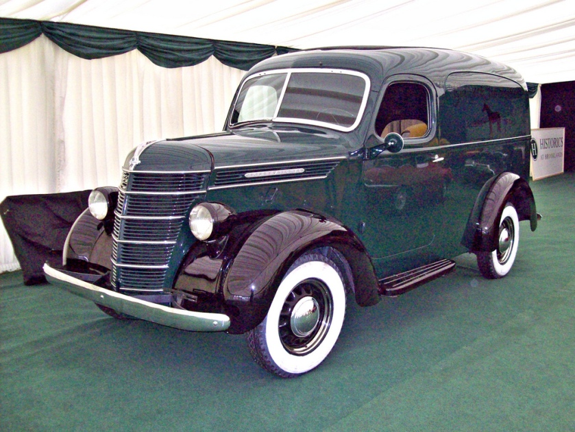 1938 International Harvester D Series Panel Van