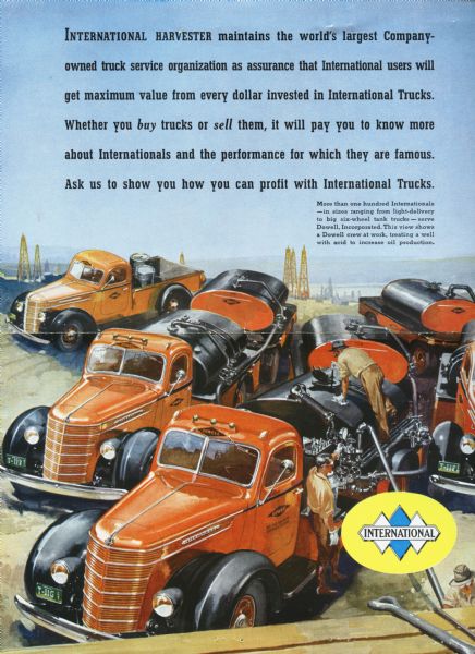1938 International Trucks Advertisement