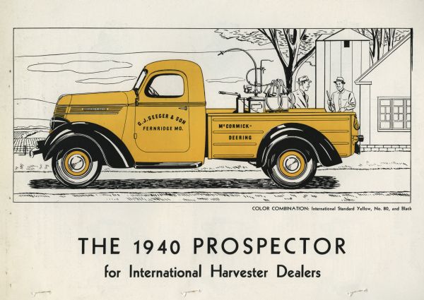 1940 Prospector for International Harvester Dealers