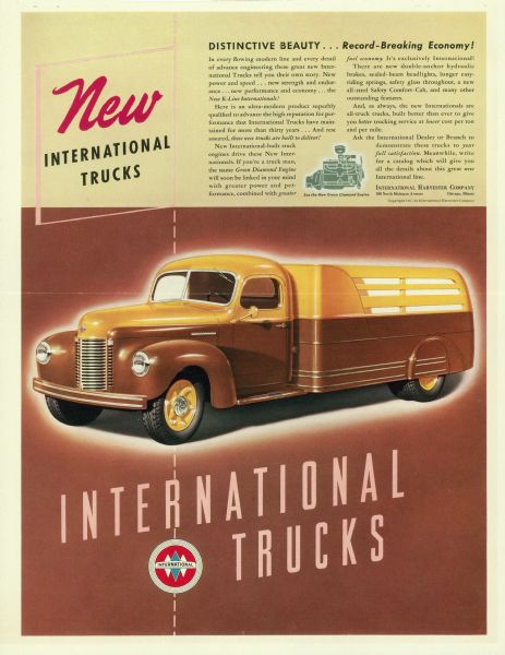 1941 International Harvester Truck Advertising Proof
