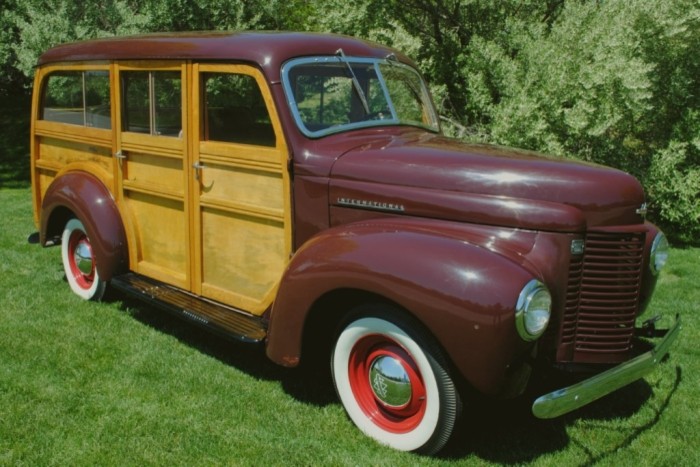 1941 International Harvester woodie wagon