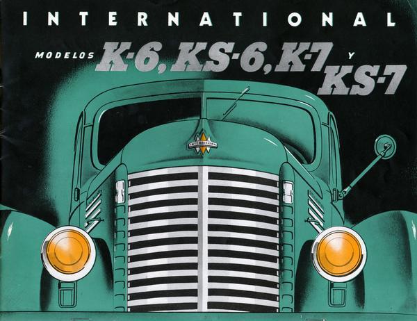 1941 International Modelos K-6, KS-6, K-7 and KS-7 Trucks