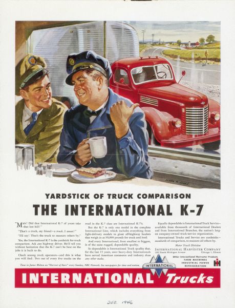 1946 International Truck Advertising Proof