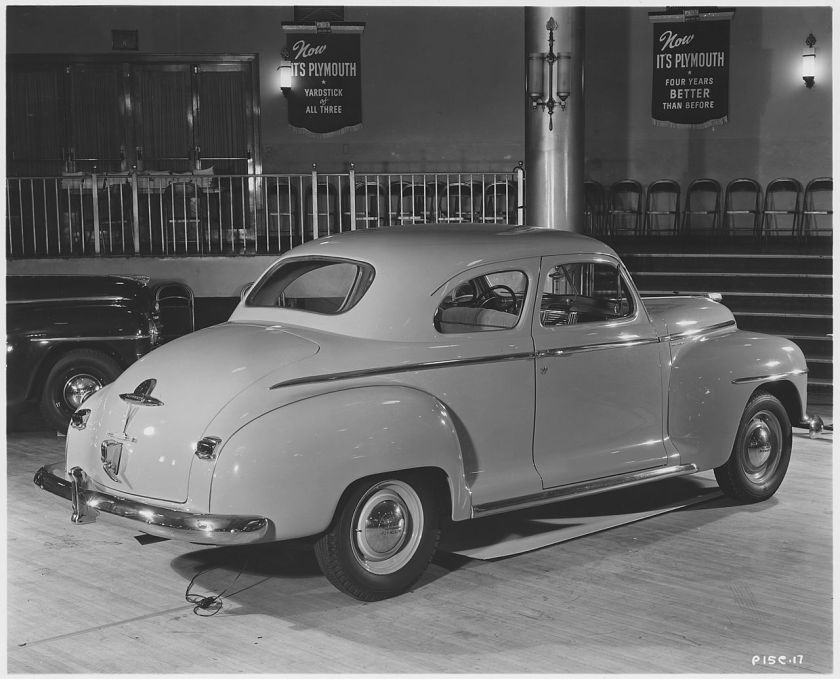 1946 Plymouth Special Deluxe P15C Club Coupe