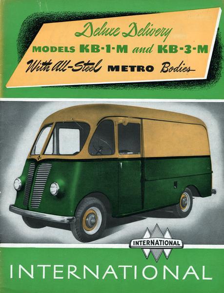 1948 International KB-1-M and KB-3-M Metro Delivery Trucks
