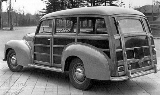 1948 Lancia Aprilia 'Woody' gebouwd door Pietro Frua