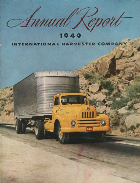 1949 International Harvester Company's annual report