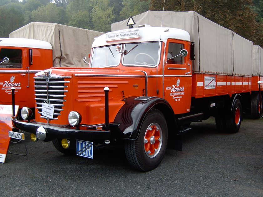 1950-54 Büssing 8000 Lastwagen
