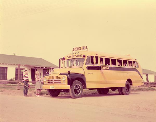 1950 international harvester bus a