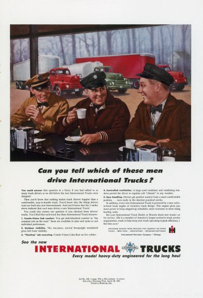 1951 International Truck Advertising Proof