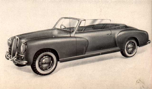 1951 lancia aurelia cabrio