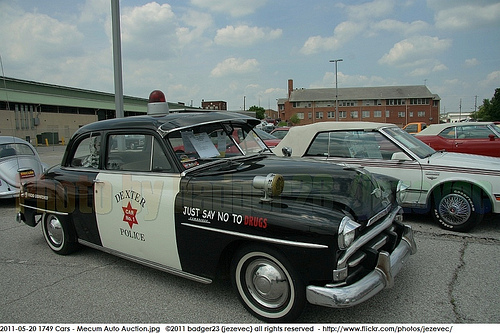 1951 Plymouth cambridge policecar