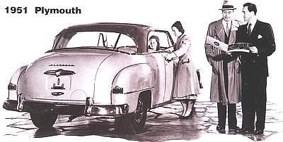 1951 Plymouth Cambridge Sedan plus. Concord Business Coupe and Suburban