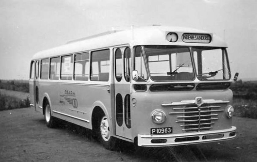 1952 Büssing bus voor de EBAD