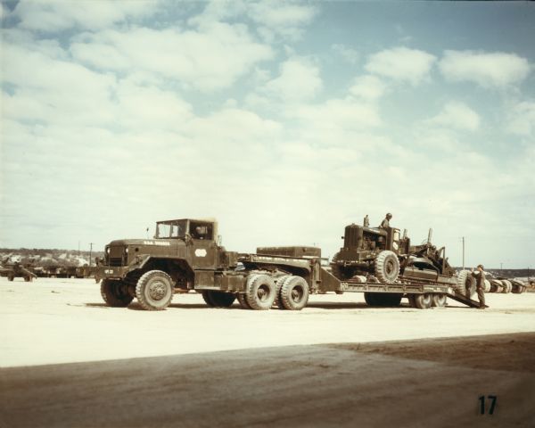 1952 International harvester Company Military Construction Equipment Transport
