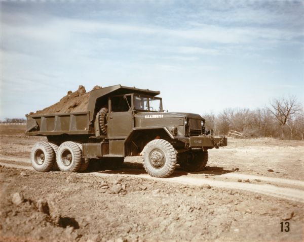 1952 International M-51 Dump Truck at Fort Hood