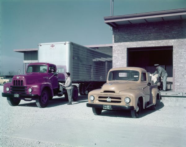 1953 International R-195 And R-120 Trucks
