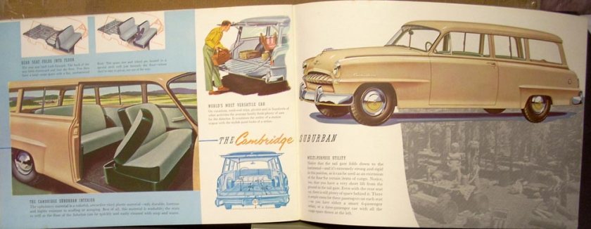 1953 Plymouth Cranbrook Cambridge Dealer Sales Brochure ORIGINAL