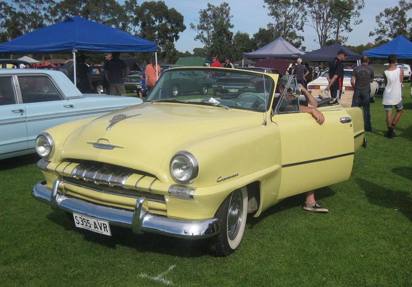 1953 Plymouth Cranbrook Convertible Club Coupe