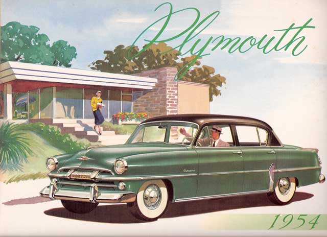 1954 plymouth a