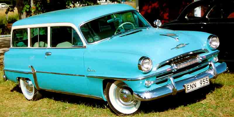1954 Plymouth Belevedere Suburban Station Wagon 2-d