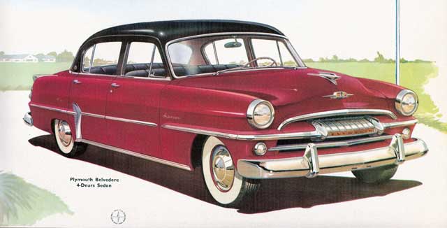 1954 plymouth belvedere