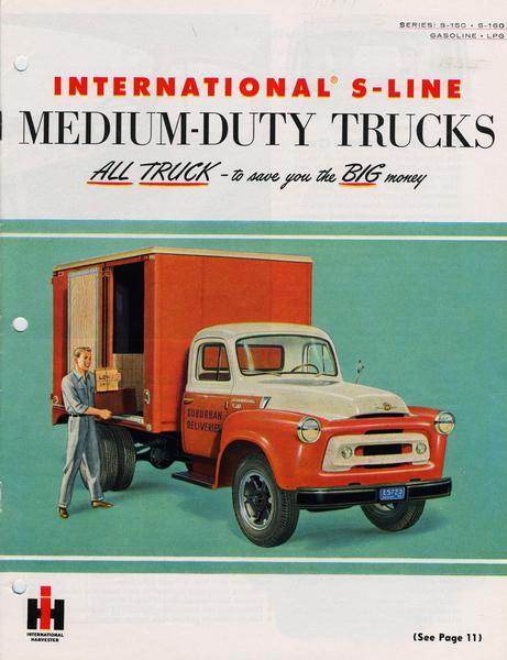 1955 International S-line Medium-Duty Trucks