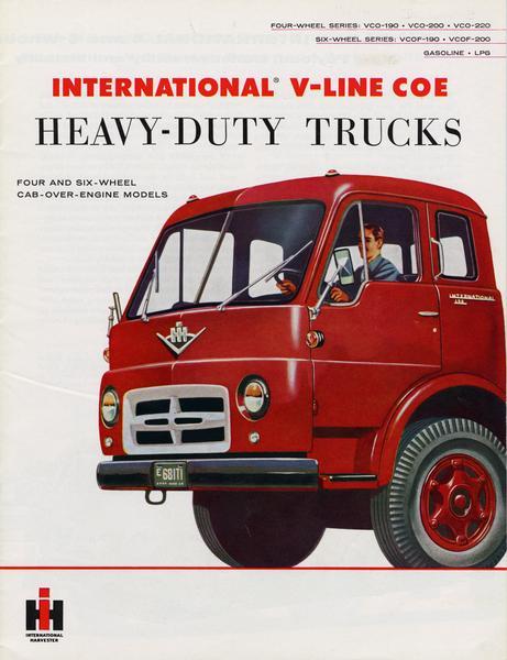 1956 International V-line COE Heavy-Duty Trucks