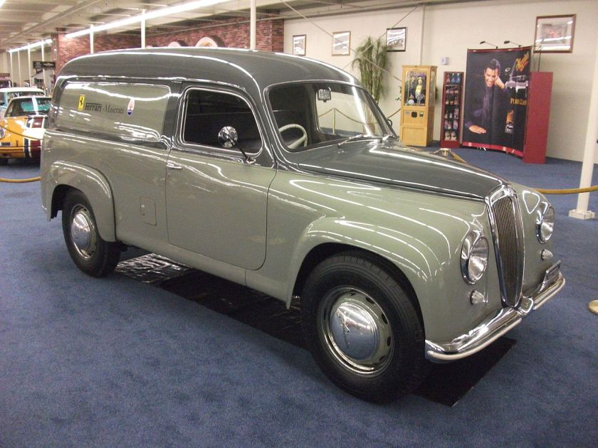 1956 Lancia C10 Appia Panel Van with a V4 engine