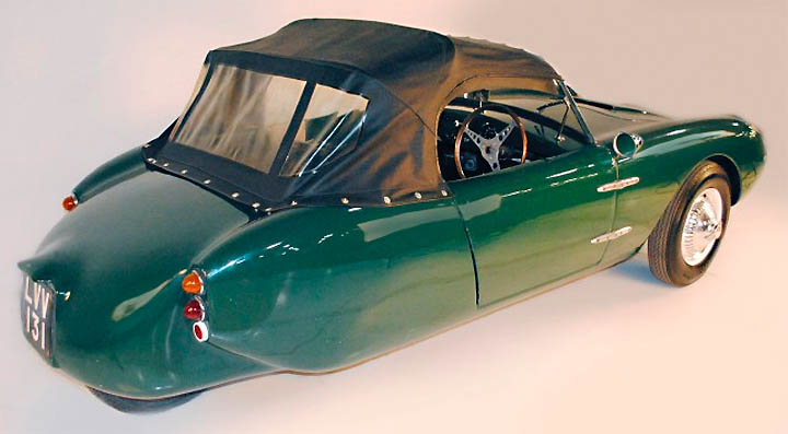 1960 Berkely T-60 three-wheeled convertible a