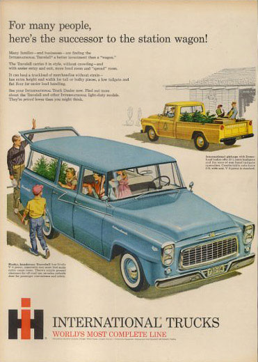 1960 International Harvester Travelall &amp; pickup 60