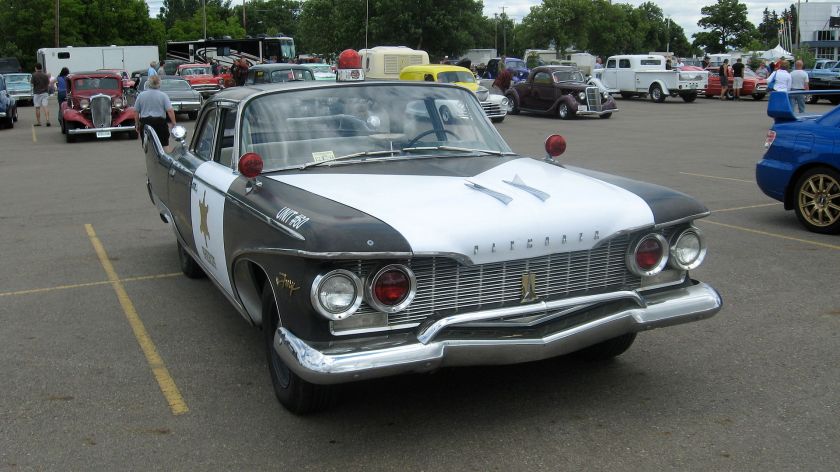 1960 Plymouth Fury police car