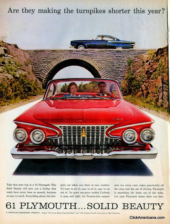 1961 Plymouth ad
