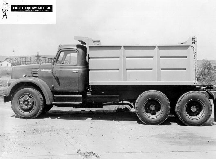 1962 International dump truck