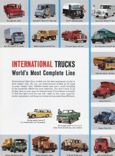 1963 International Trucks Brochure