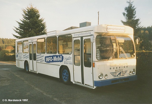 1964 Büssing BS110V-Linienbus-ZWS-Info-Mobil-weiss