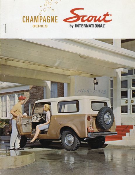 1964 International Scout Champagne Series Scout Advertisement