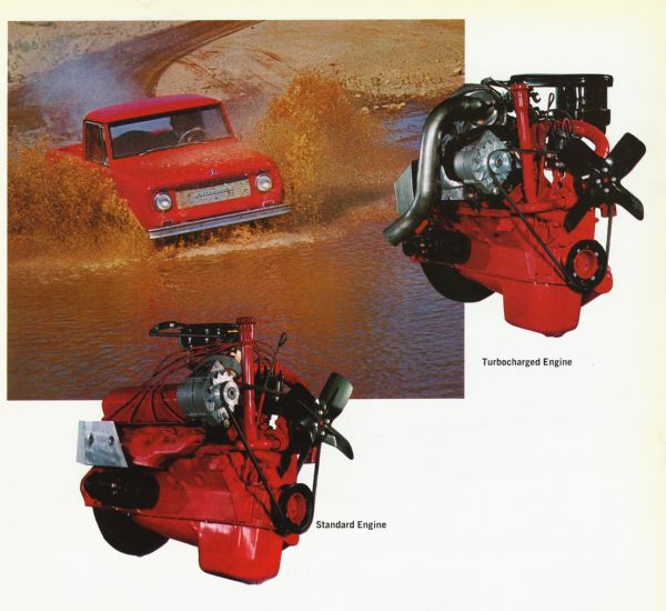 1965 Standard and Turbocharged Engines for the Scout