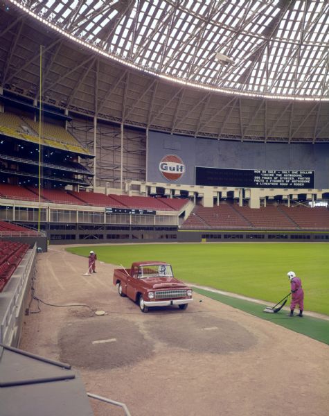 1966 International D-Line Truck used by Astrodome Groundskeepers