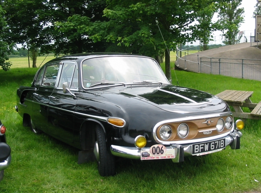 1966 Tatra 2 603 featuring four headlights