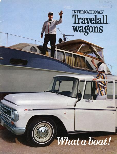 1968 International Travelall Wagon - What a Boat!