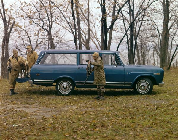 1970 Hunting Trip with International Travelall 1000 Pickup