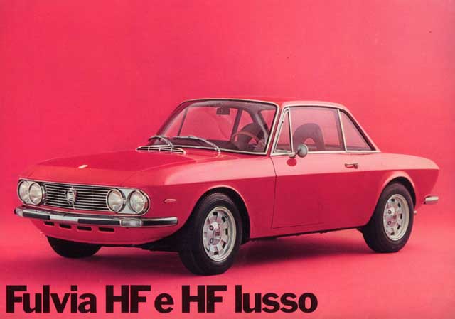 1970 lancia fulvia-hf