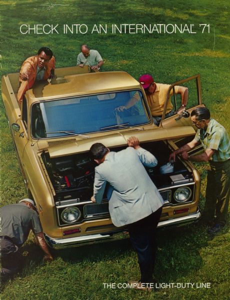 1971 International Pickup Truck Brochure