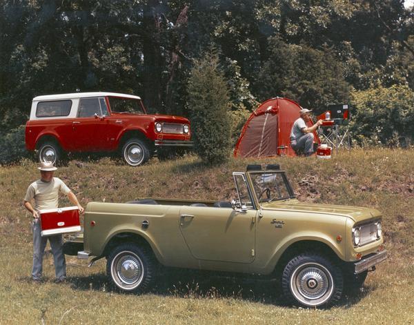 1972 Camping with the International Scout