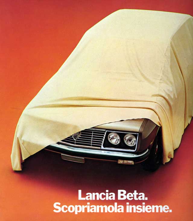 1972 lancia beta undercovers