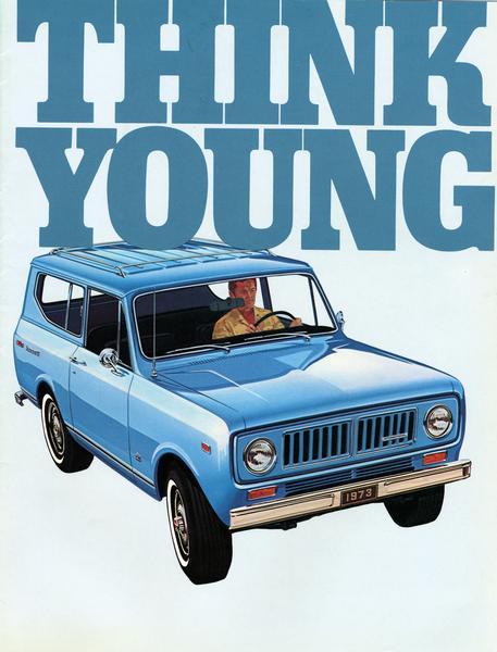 1973 International Scout Think Young Campagne