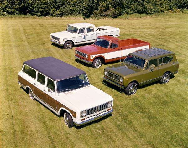 1973 International Scout, Travelall and Travelette Trucks