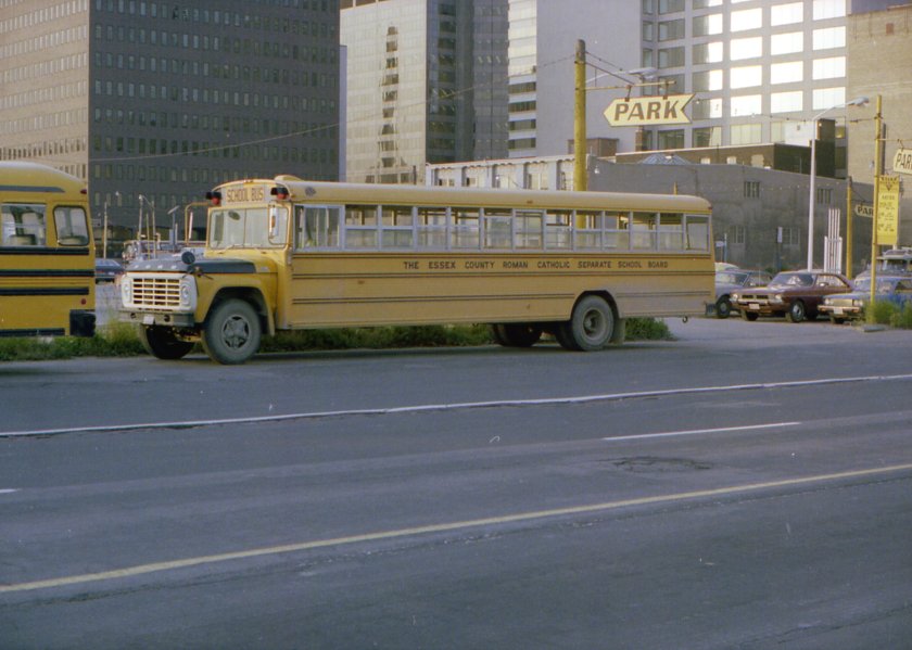 1977-1979 Canadian Welles International Lifeguard in Toronto, Canada on Ford B700 chassis.